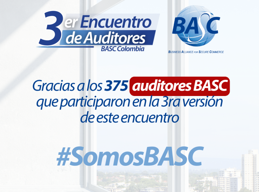 3er Encuentro de Auditores BASC en Colombia